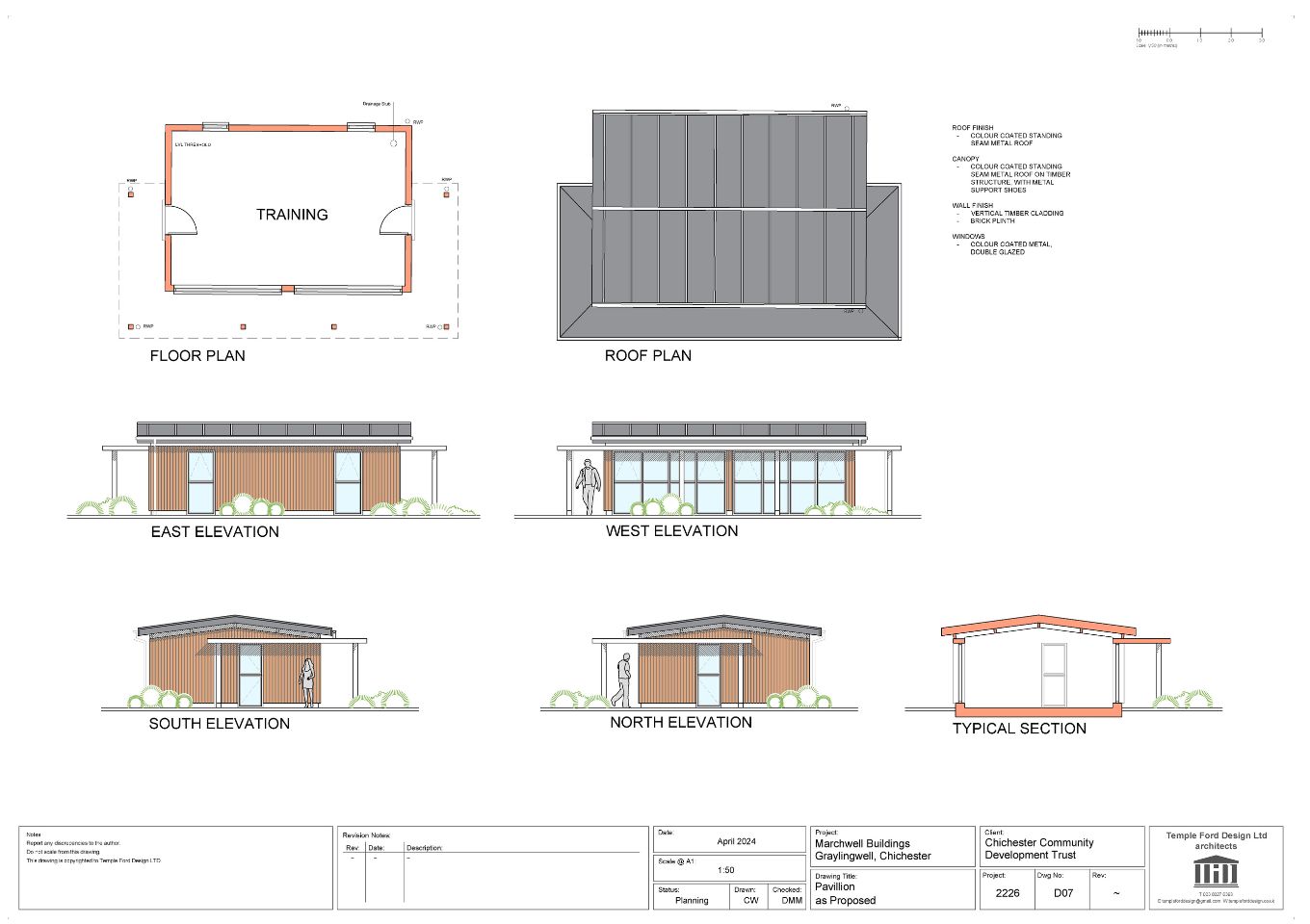 Architects plans - Landscape Plan as Proposed